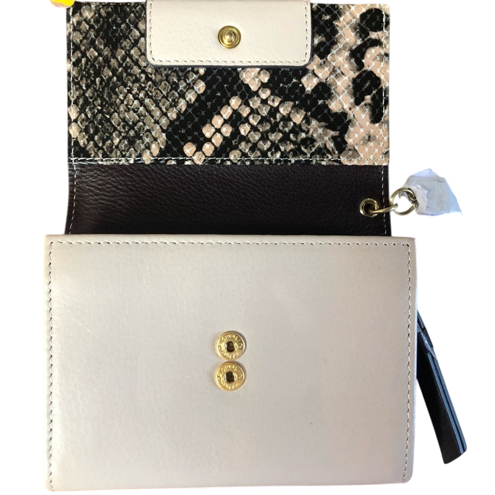Radley London Light Pastel Grey Snakeskin “Arlington” Wallet, Nwt $88 — image 5 of 6